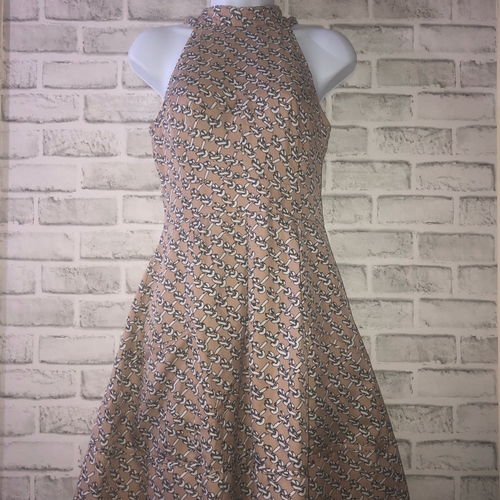 🦋Jessica Simpson Chain Link Halter Dress
